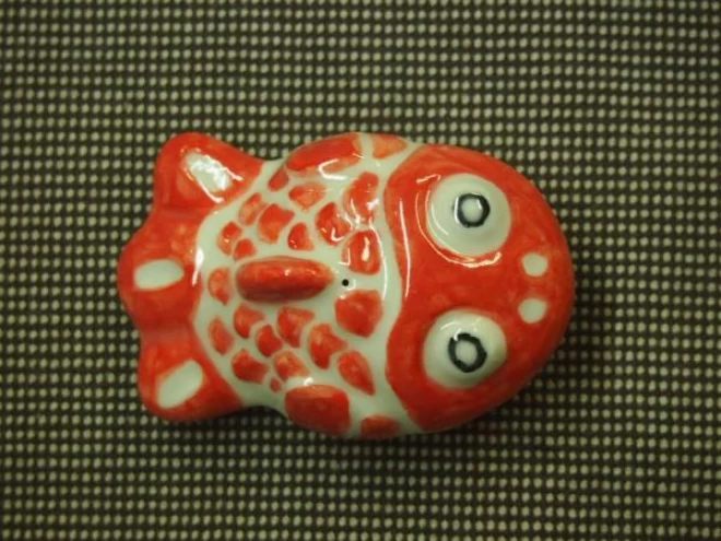 浮き球金魚(赤)